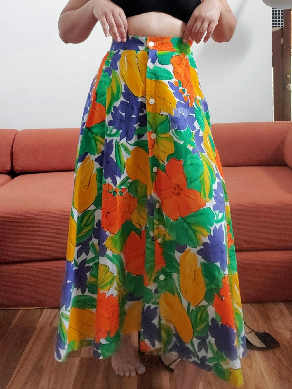 Floral SKIRT